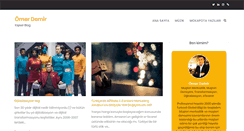 Desktop Screenshot of omerdemir.net