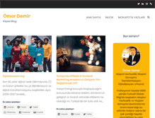 Tablet Screenshot of omerdemir.net